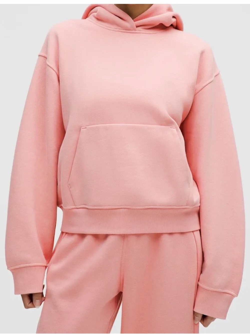 lululemon athletica Tea Rose steady state oversized  Pullover Hoodie